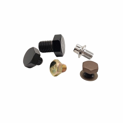 8.8 Thép không gỉ lớp ngoài Hexagon Bolt Sơn sáng đen bên ngoài Hexagon Wire
