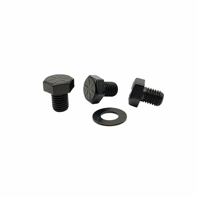 10.9 Đơn bằng cấp Đen rực rỡ Hexagon Bolt Screw Custom Made