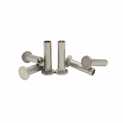 Crown Mark Gia công Đinh tán có răng hình hoa bằng thép không gỉ tùy chỉnh Đinh tán bán rỗng Phần có hình dạng đặc biệt không tiêu chuẩn