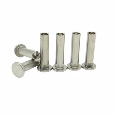 Crown Mark Gia công Đinh tán có răng hình hoa bằng thép không gỉ tùy chỉnh Đinh tán bán rỗng Phần có hình dạng đặc biệt không tiêu chuẩn