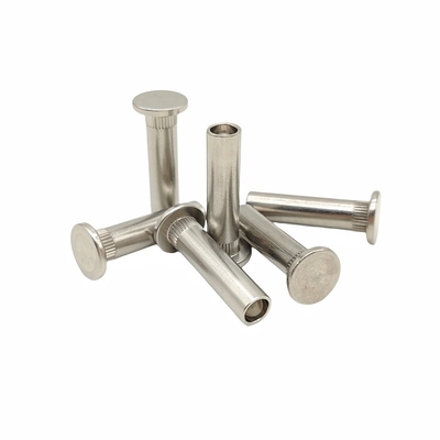 Half Hollow Design Flat Round Head Semi Hollow Rivet Công cụ làm sạch hoàn hảo