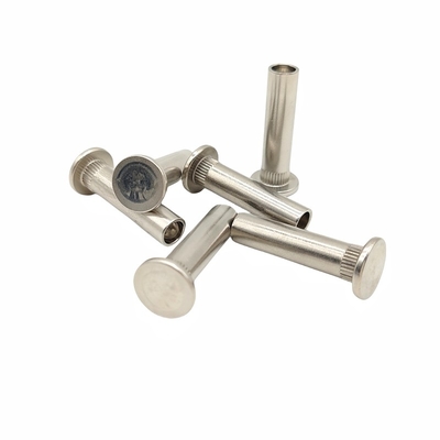 Half Hollow Design Flat Round Head Semi Hollow Rivet Công cụ làm sạch hoàn hảo