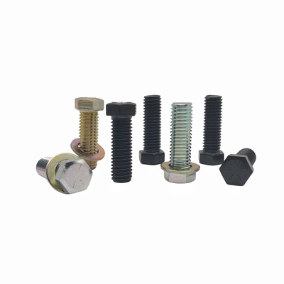 Vòng trục đầu tam giác mạnh Anh-Mỹ Vòng trục bên ngoài được mạ bằng Dacromet Vòng trục đen