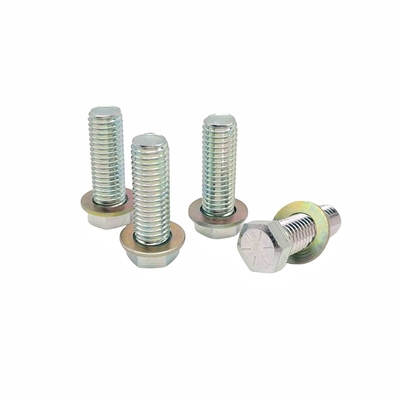 Đặt tay làm Dacromet Black Hexagon Bolt Borated With Environmentally-Friendly Colorful Zinc Full-Threaded Hexagon Head Screw.