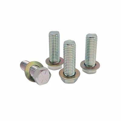 Đặt tay làm Dacromet Black Hexagon Bolt Borated With Environmentally-Friendly Colorful Zinc Full-Threaded Hexagon Head Screw.