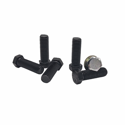 Xử lý tùy chỉnh làm cho môi trường thân thiện màu kẽm bên ngoài Hexagon Bolt mỏng Full-threaded Hexagon Head Screws