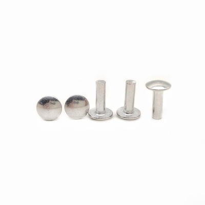 Sức mạnh Nhà sản xuất Đầu phẳng lớn Rivet rắn Đầu bán tròn Rivet nhôm rắn Các bộ phận có hình dạng đặc biệt không chuẩn