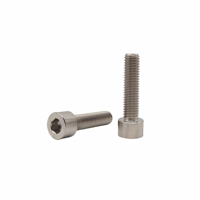 Tùy chỉnh Titanium tinh khiết Vít lục giác bên trong Titanium hợp kim Vít đầu hình trụ Titanium vít