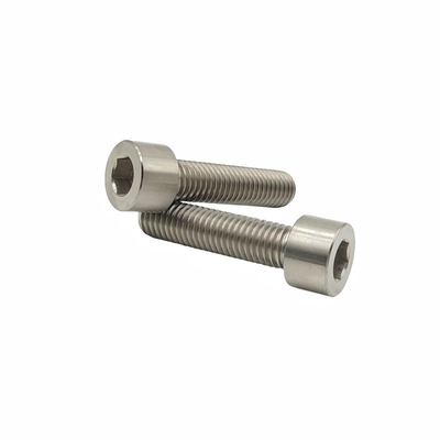 Crown Mark Gia công Vít lục giác đầu cốc titan nguyên chất tùy chỉnh Vít lục giác hợp kim titan
