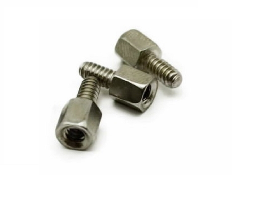 Thép không gỉ Cột khoảng cách sáu góc Bolt đơn sợi sáu góc