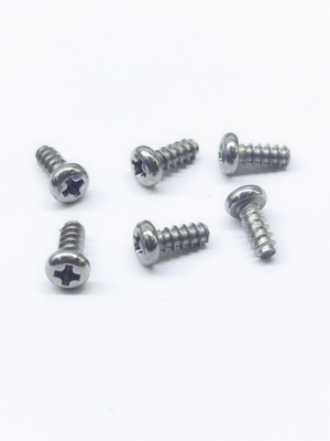 Vít cực kỳ chính xác cho điện tử Sữa kim loại kẽm Nickel Phillips Pan Head Self-Tapping Screw