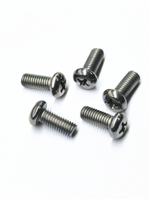 Vít cực kỳ chính xác cho điện tử Sữa kim loại kẽm Nickel Phillips Pan Head Self-Tapping Screw
