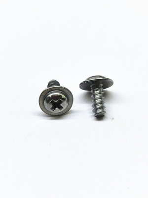 Sợi kẽm nickel hợp kim Phillips vít được xây dựng trong gối vít đầu tròn với tự chạm vít