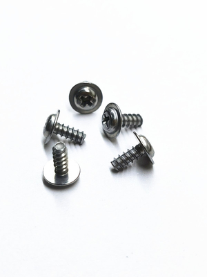 Sợi kẽm nickel hợp kim Phillips vít được xây dựng trong gối vít đầu tròn với tự chạm vít