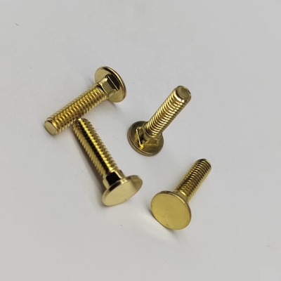 Vít đầu cổ vuông đồng #8-32 Vít răng mịn cho thiết bị điện tử