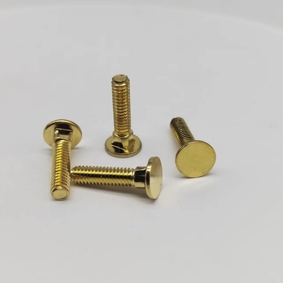 Vít đầu cổ vuông đồng #8-32 Vít răng mịn cho thiết bị điện tử