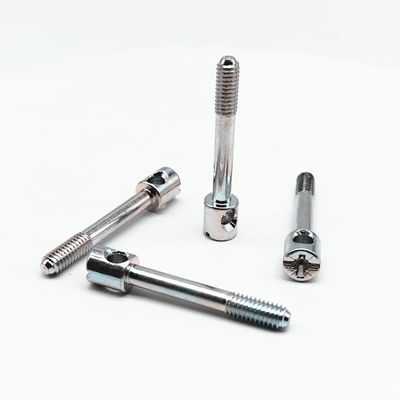Máy đo điện Đầu cốc đặc biệt Zinc Cross Groove Perforated Screw Lighting Accessories