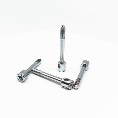 Máy đo điện Đầu cốc đặc biệt Zinc Cross Groove Perforated Screw Lighting Accessories