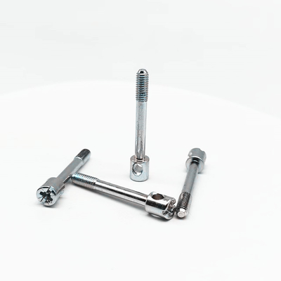 Máy đo điện Đầu cốc đặc biệt Zinc Cross Groove Perforated Screw Lighting Accessories