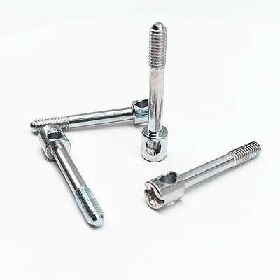 Máy đo điện Đầu cốc đặc biệt Zinc Cross Groove Perforated Screw Lighting Accessories