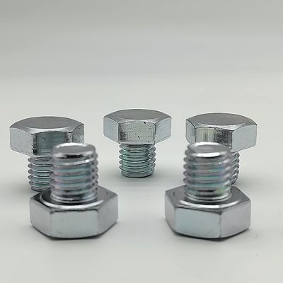 Bu-lông đầu lục giác cường độ cao cho máy móc hạng nặng và xây dựng, số lượng lớn hoặc gói nhỏ, lớp hoàn thiện trơn