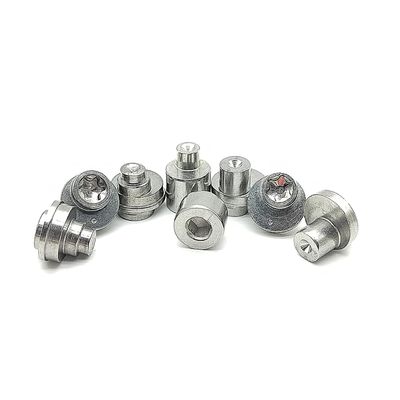 Máy cứng Vít điều chỉnh lập dị nhôm Đèn nhẹ Offset Rivets EMI Bảo vệ vỏ RoHS Lệnh hàng loạt
