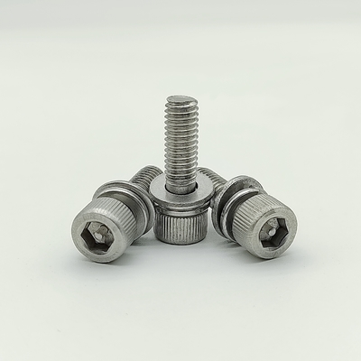 Không chuẩn A4-80 Vít mũ bảo mật ba lần cho cơ sở hạ tầng công cộng Black Oxide Finish Hex Socket Guanbiao Hardware