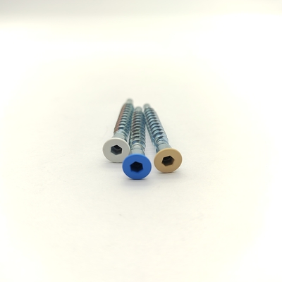 304 SS Thảm nội thất vít Hex Drive Countersunk tự chạm vào ngoài trời & chống ẩm