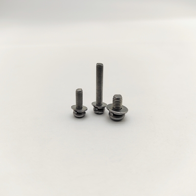 A4-70 Vít đầu nồi thép không gỉ với máy rửa khóa 316