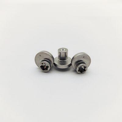 Chốt khóa lệch tâm 316 Thép không gỉ Torx Vít lệch tâm ±0.3-1.0mm Offset Đánh bóng điện