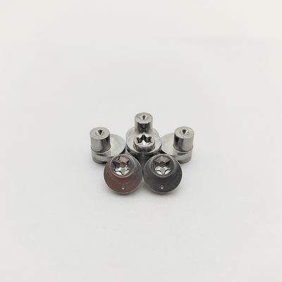 Chốt khóa lệch tâm 316 Thép không gỉ Torx Vít lệch tâm ±0.3-1.0mm Offset Đánh bóng điện