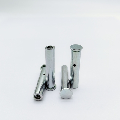 Đai ốc tán đầu phẳng bằng thép không gỉ M3-M8 mạ kẽm