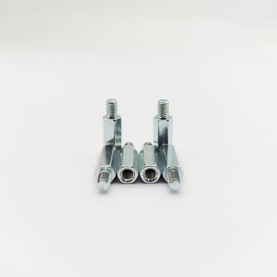 Vít đệm lục giác đực-cái chịu tải nặng - Tiêu chuẩn công nghiệp - Mạ kẽm xanh - M4 đến M10