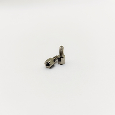 304 thép không gỉ #4-40 Hex Standoff Screw 12mm Male-Female Thread