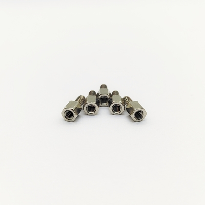 304 thép không gỉ #4-40 Hex Standoff Screw 12mm Male-Female Thread