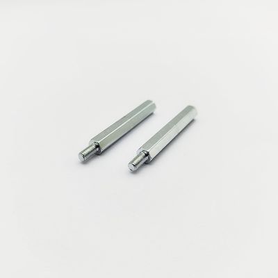 Ống đệm lục giác bằng thép không gỉ A4-80 M3-M8, Chiều dài 31mm, Mạ kẽm xanh