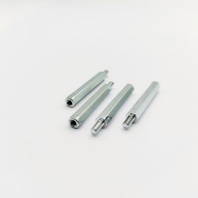 Ống đệm lục giác bằng thép không gỉ A4-80 M3-M8, Chiều dài 31mm, Mạ kẽm xanh