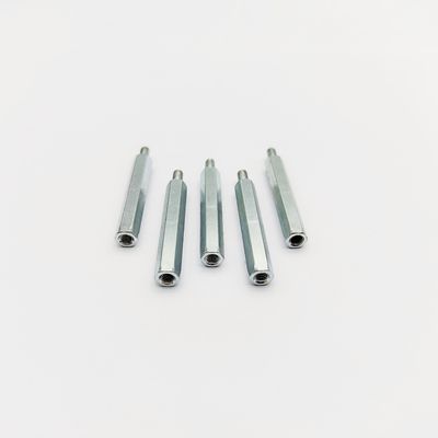 Ống đệm lục giác bằng thép không gỉ A4-80 M3-M8, Chiều dài 31mm, Mạ kẽm xanh