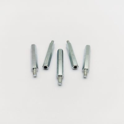 Ống đệm lục giác bằng thép không gỉ A4-80 M3-M8, Chiều dài 31mm, Mạ kẽm xanh