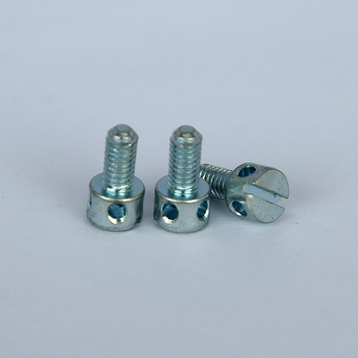 Đầu hình trụ với lỗ Vít đo dây thừng thô, Vít niêm phong bằng sắt galvanized hoặc thép không gỉ cho các dụng cụ