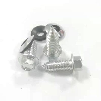 Thép không gỉ tự bóp vít với máy rửa cao su 5.85x5.85 Vít mái nhà với máy rửa tự bóp vít bê tông