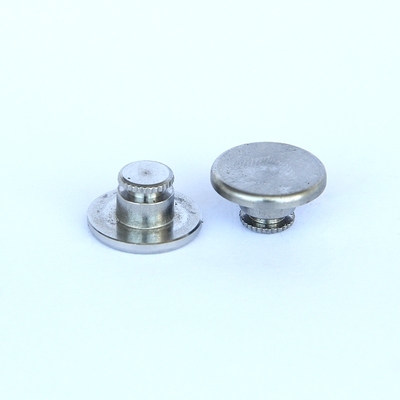 Đinh tán bằng thép không gỉ rắn chắc Tiêu chuẩn ANSI SUS304 với răng hoa thẳng
