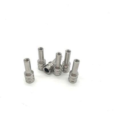 Bộ phận gia công máy tiện CNC mạ vàng, Trục thép không gỉ 316 6x31,6mm