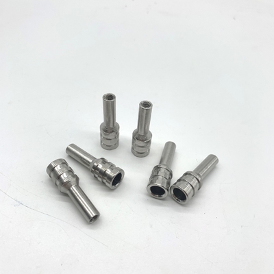 Bộ phận gia công máy tiện CNC mạ vàng, Trục thép không gỉ 316 6x31,6mm