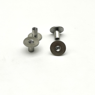 ODM thép không gỉ nốt rỗng, 13x10mm nốt ống cho đầu ổ cắm kim loại thùng hạt