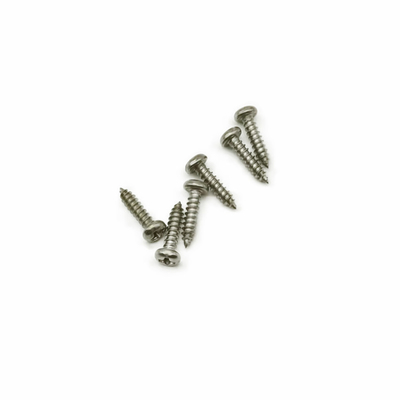 Vít kim loại tự khai thác bằng thép không gỉ bằng thép không gỉ được phun cát PA3x12