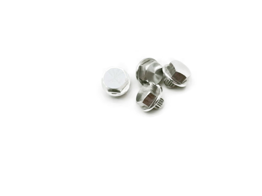 Bộ phận tiện máy tiện Cnc màu đen 6 hạt 7x14mm Xử lý điện di