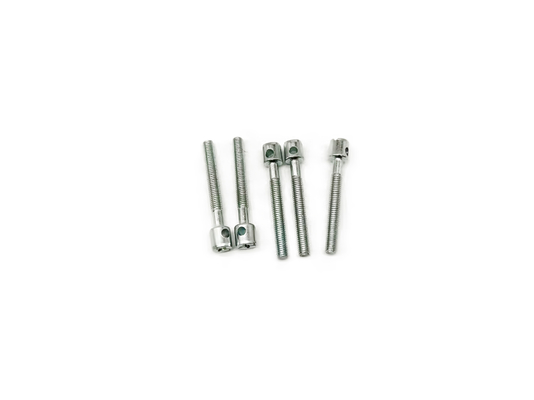 Vít đồng hồ đầu chữ thập M3x25 Vít bịt chì lỗ đơn mạ kẽm phun cát
