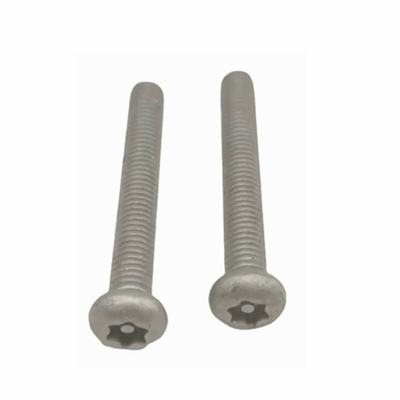 ANSIEDIO M4 Torx Ổ cắm nút Máy Thép không gỉ Pan Head Vít Với ​​Core