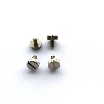Máy thép không gỉ M2.5X6 Vít đầu có khía bị động